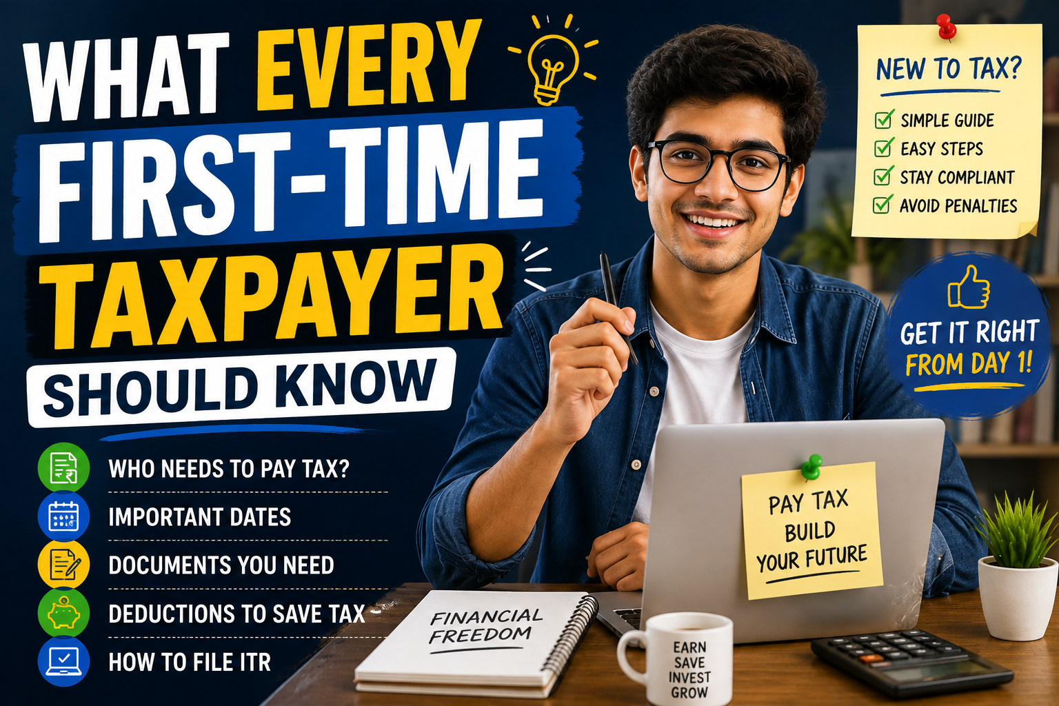 What Every First-Time Taxpayer Should Know